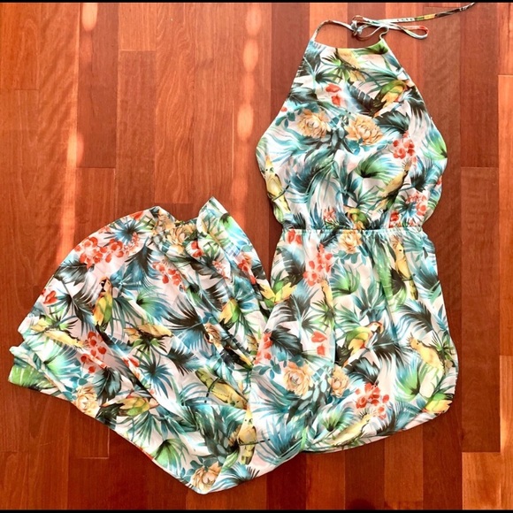 Show Me Your MuMu Dresses & Skirts - Show Me Your MuMu Heather Floral Halter Maxi Dress